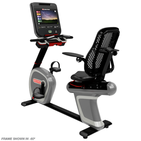 STAR TRAC 8RB RECUMBENT BIKE W/15" EMBEDDED SCREEN