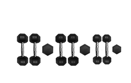 UBX Throwdown HIIT Hex Dumbbells