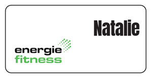 Energie branded Magnetic Name Badge