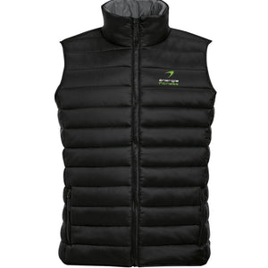 Unisex Gilet énergie branded in Black