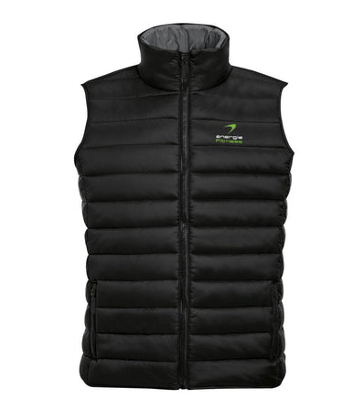 Unisex Gilet énergie branded in Black