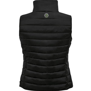 Ladies Gilet énergie branded in Black