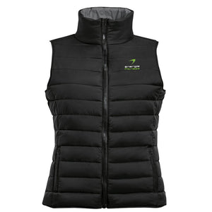 Ladies Gilet énergie branded in Black