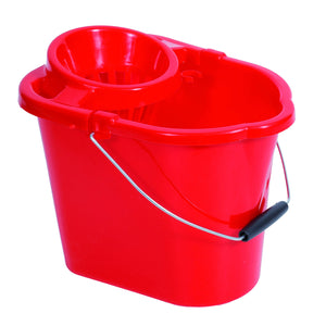 12ltr Polypropylene Mop Bucket and Wringer