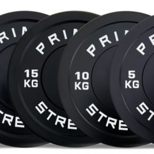 Primal Strength Black Rubber Bumper Plate