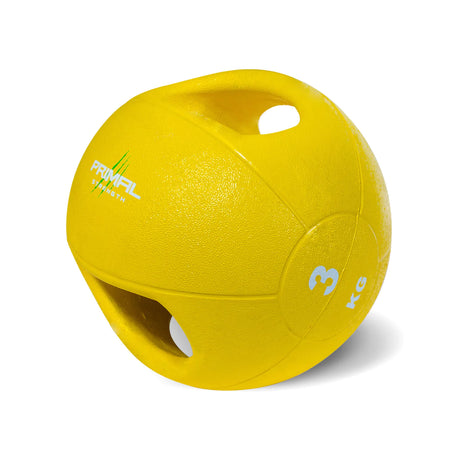 Primal Strength Double Handle Medicine Ball