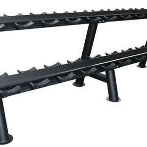 Primal Strength 2 Tier Dumbbell Rack with Saddles, to fit 10 pairs 