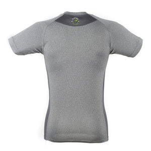 Delux Unisex T-shirt énergie branded in Grey