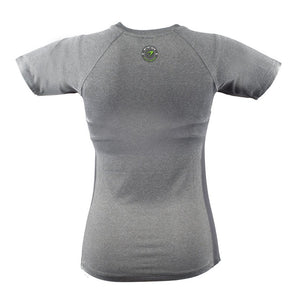 Delux Ladies T-shirt énergie branded in Grey