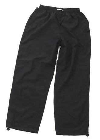 Unisex Bi-Stretch Tracksuit Bottoms in Black