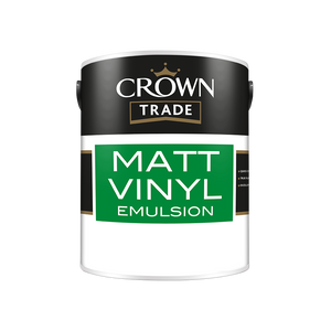 UBX Crown Trade Matt Emulsion (Suitable For Ceilings)