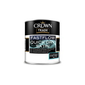 UBX Crown Trade Fastflow Quick Dry Satin (Suitable For Wood)